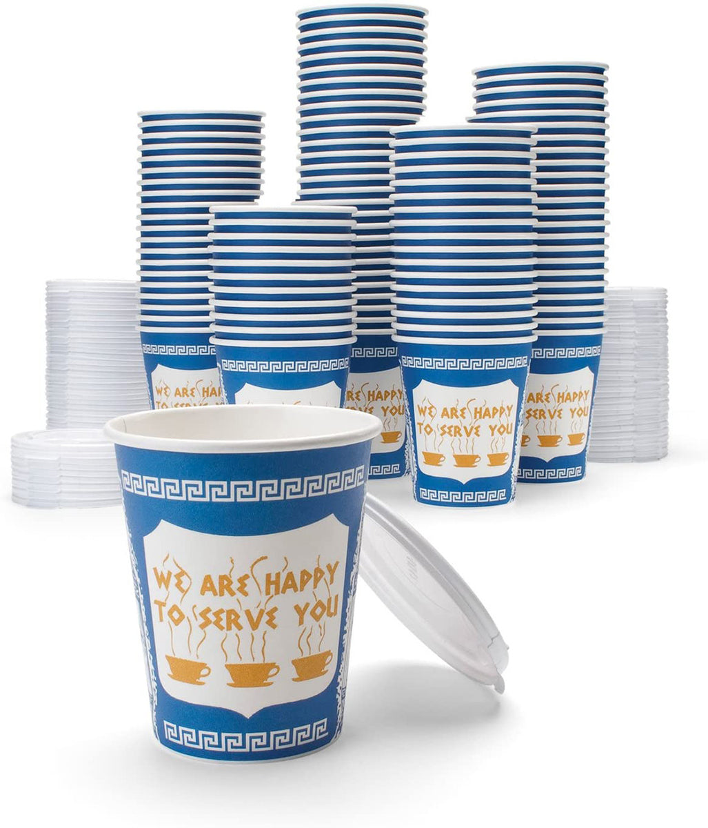 Original NY Coffee-to-Go Cups (50 paper cups with lids)