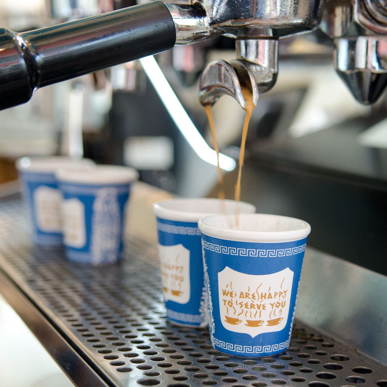 Original NY Coffee Cup (Espresso - Size Ceramic Version) Boxed Set of 4 - NY Coffee Cup (Official)