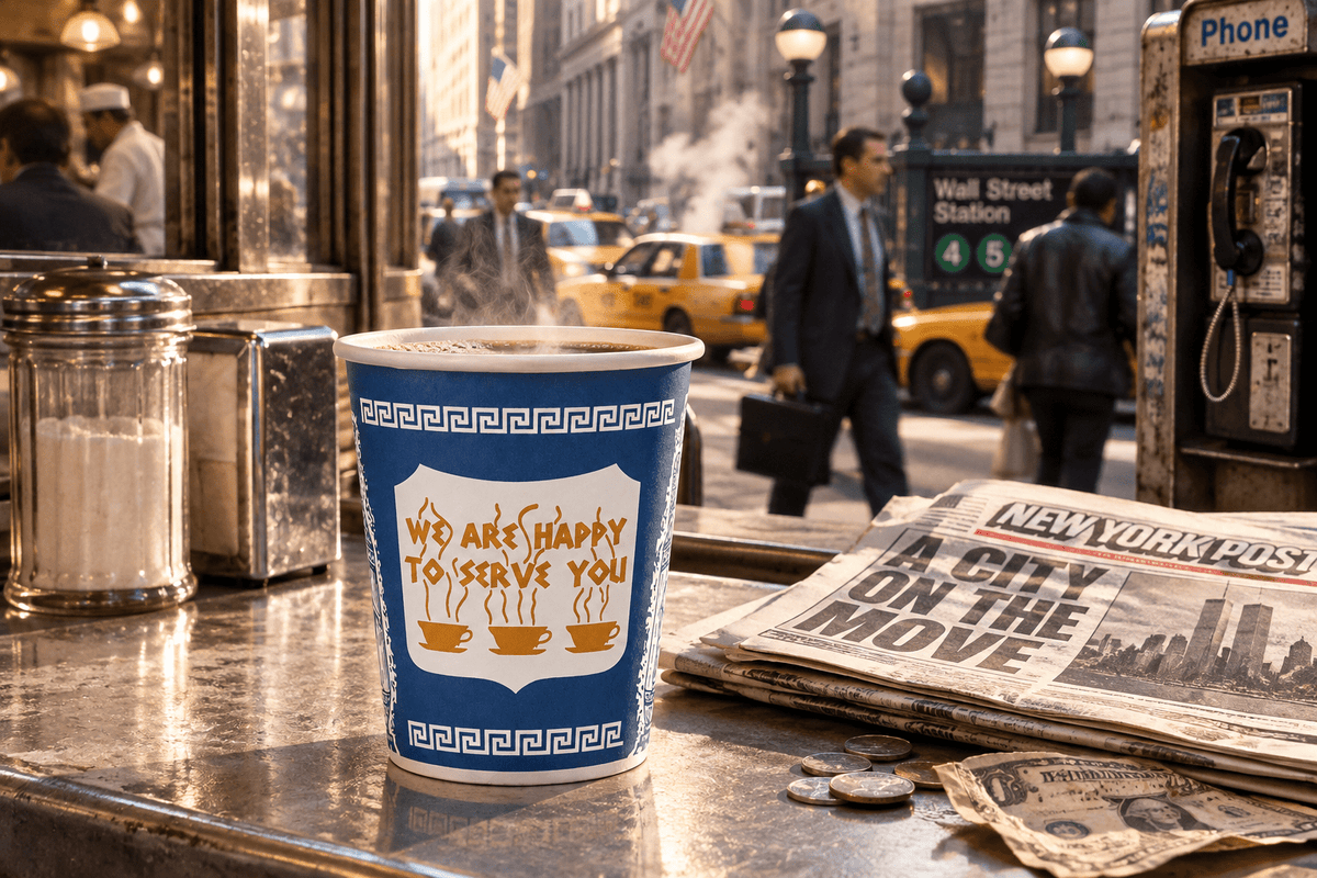 NY Coffee Cup: A Prop, an Icon, an Era. - NY Coffee Cup (Official)