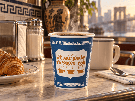 Greek History, Coffee to Go. - NY Coffee Cup (Official)