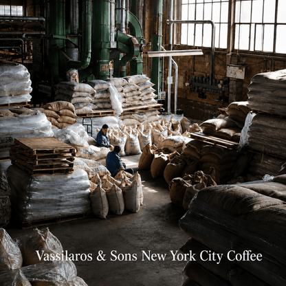 New York City Coffee Gift Set (includes 50 New York City "Anthora" Paper Cups PLUS 12 - oz Bag of New York City - Roasted Coffee) - NY Coffee Cup (Official)