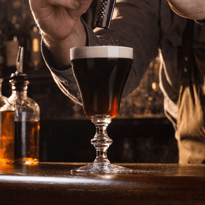 Authentic Irish Coffee Glass – San Francisco Classic 2 - Piece Set (Gift Box Collection) - NY Coffee Cup (Official)