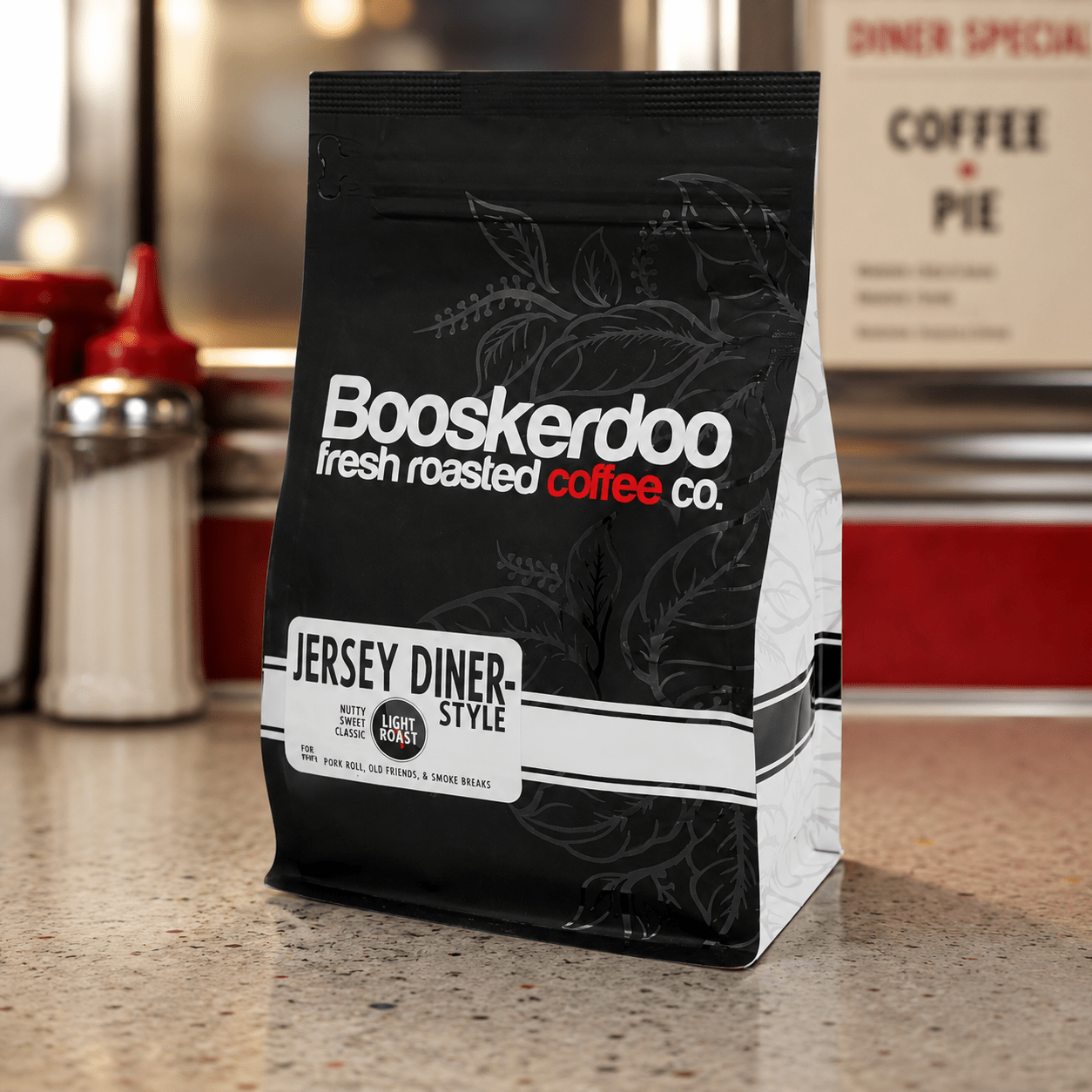The “Real Deal Combo” (includes Two 2-Piece Jersey Diner Coffee Cup and Saucer Sets PLUS 12-Ounce Bag of Jersey Diner-Style Coffee) - NY Coffee Cup (Official)