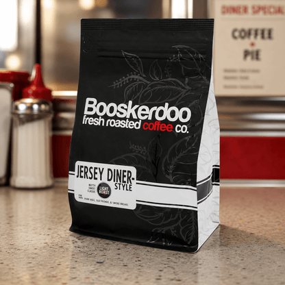 The “Real Deal Combo” (includes Two 2-Piece Jersey Diner Coffee Cup and Saucer Sets PLUS 12-Ounce Bag of Jersey Diner-Style Coffee) - NY Coffee Cup (Official)