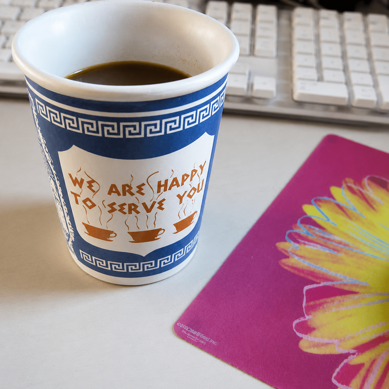 Original “Anthora” Coffee - to - Go Cups (Ceramic Edition) Boxed Set of 2 - NY Coffee Cup (Official)